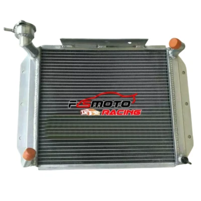 Radiador de aluminio Crossflow para 1955-1962 MG MGA 1500 1600 1622 DE LUXE MT 3 filas Foto 1 de 4
