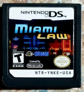 Miami Law (Nintendo DS, 2009) *TESTED & WORKING* - Picture 1 of 2