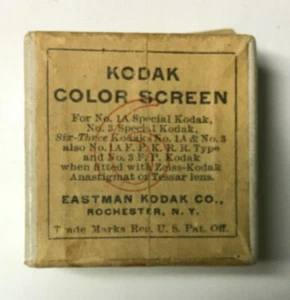 Antique Kodak Ingento Yellow Color Camera Lens Filter Series 1A USA C-5 - Picture 1 of 4
