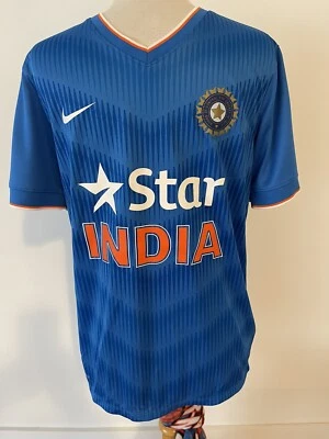 Authentic Star India Slusher Short Sleeve Nike Dri-Fit Jersey Shirt Adult M - Imagem 1 de 4