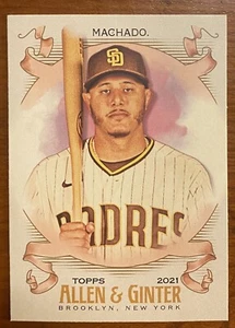 2021 Topps Allen Ginter MANNY MACHADO #6 Padres - Picture 1 of 2