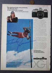 Olympic Champ Bruce Jenner signed autographed 1979 Minolta Magazine ad photo --- - Picture 1 of 1