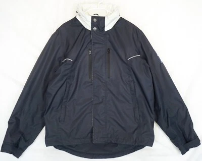 Chaqueta Hackett azul marino oscuro con tema de vela para hombre L - Imagen 1 de 4