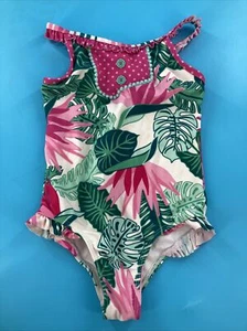 Matilda Jane Enchanted Garden Under the Palms Girls One-Piece Swimsuit Size 6 - Picture 1 of 4