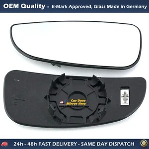 Fits Fiat Ducato 2006 - 2024 Blind Spot Wing Mirror Glass Left Side Base Convex. - Picture 1 of 5