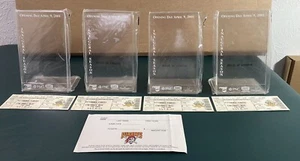 Set 4 - 2001 MLB Eröffnungstag - PNC Park Pittsburgh, PA Tickets & Halter - Bild 1 von 9