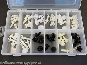 60 Interior Door Trim Plastic Panel Retainers Clips Kit Caprice Camaro Cavalier - Picture 1 of 5