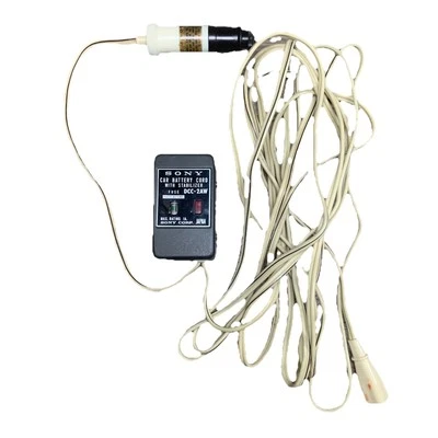Cable de batería de coche Sony DCC-2AW vintage con estabilizador Foto 1 de 4
