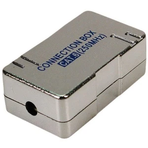 Logilink np0012 a Parallel Adapter for Network Cable CAT6 Silver - Afbeelding 1 van 1