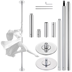 Kit Palo da Danza Statico Spinning 11 FT con Estensioni Fitness Danza Esercizio - Foto 1 di 9