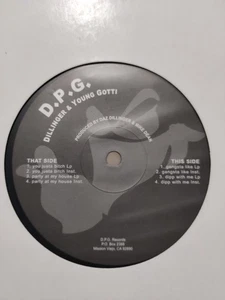 D.P.G.  – Dillinger & Young Gotti   DPG Recordz  2001  Blue vinyl - Bild 1 von 1