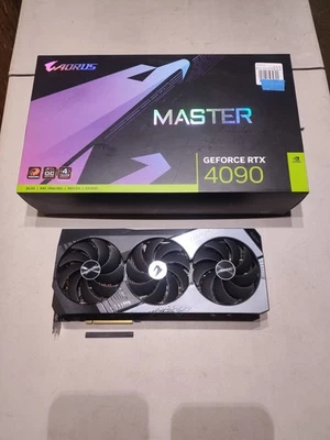 Gigabyte AORUS Master NVIDIA GeForce RTX 4090 MASTER 24GB Graphics Card - Image 1 of 4