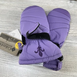 Columbia Mitten Juvenil Talla Pequeña 7-8 Púrpura Guante Nieve Invierno Esquí Omni-Calor Nuevo - Imagen 1 de 19
