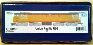 HO SCALE ATHEARN GENESIS GE U50 UNION PACIFIC #52 DCC & SOUND G41177 - Picture 1 of 5