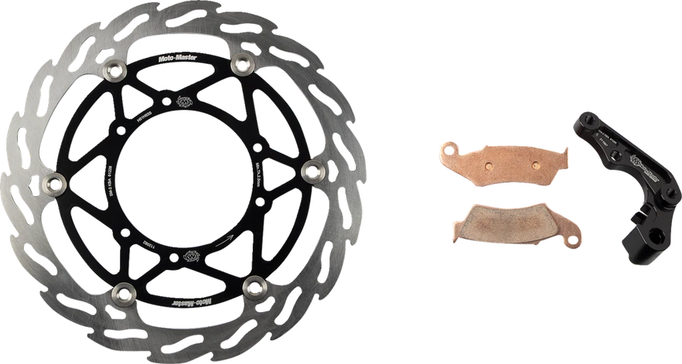 Kit de rotor de freio Moto-Master 310034-PU Flame Series 15-18 Honda CRF250R - Imagem 1 de 1