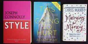Humour & Satire Book Bundle – Adam Kay, Chris Manby, Joseph Connolly Paperback - Picture 1 of 10