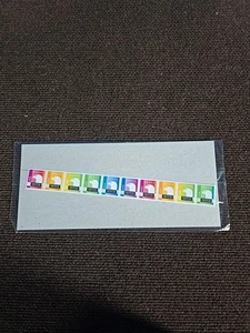 STRIP OF 10 SPECTRUM EAGLE PRESORT 3K POSTAGE STAMPS - Picture 1 of 2