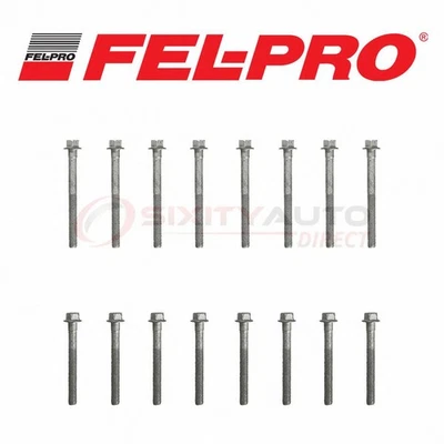 Fel-Pro Cylinder Head Bolt Set for 1987-1989 Pontiac Tempest 2.8L V6 - os Foto 1 de 4