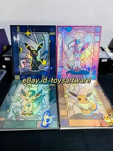 Pokemon Pacchetto Gemme Cinese Vol 2 Raccoglitore Eevee Umbreon Leafeon Sylveon Glitterato - Foto 1 di 22