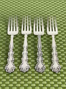 Oneida Community BEETHOVEN Silverplate 4 Dinner Forks Betty Crocker Flatware - Picture 1 of 8