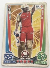 INDIA IPL TOPPS 2012 CRICKET ATTAX CARD VIRAT KOHLI BATSMAN BASE RARE CARD