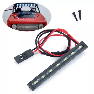 Lámpara de techo LED barra de luz faro para 1/24 axial SCX24 90081 pieza de rastreo de radiocontrol hágalo usted mismo - Imagen 1 de 6