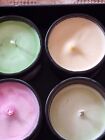 COASTAL CANDLES GIFT BOX  OF 4 SCENTED SOY WAX  CANDLES  DESCRIPTION FOR SCENTS 