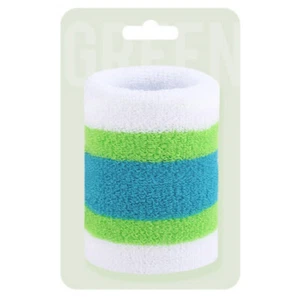 2 PCS Women Colorful Stretch Knitted Wristband Sports Fitness Wrist Band Strap - Picture 1 of 7