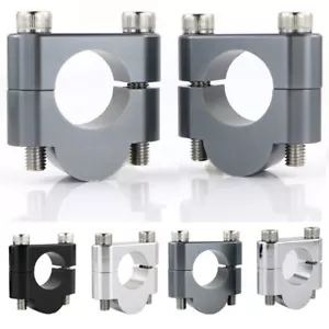 22mm 7/8" CNC HandleBar Mount Riser For Kawasaki Z300 Z650 Z800 Z900 ZRX1200R - Picture 1 of 18