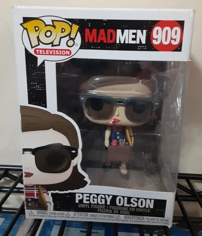 Funko Pop Television: Mad Men - Peggy Olson Vinyl Figure #43403 *Desc Cover