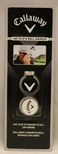 GOLF BALL MARKER - Callaway hat clip and ball marker - cap magnetic ball marker - Picture 1 of 2