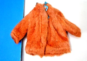 SKIPPER #1513 KUNSTFELL MANTEL JACKE ROST YOUNG IDEAS SEARS EXKLUSIV 1970 - Bild 1 von 3