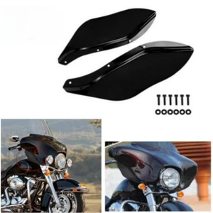 Side Batwing Fairing Wind Deflector Fit for Harley Street Glide FLHR FLHT 96-13 - Picture 1 of 13