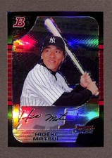 2005 Bowman Chrome #74 Hideki Matsui Refractor