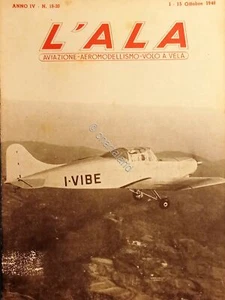 Rivista Aeromodellismo Aviazione Volo a Vela - L'Ala N. 19-20 - 1948 - Imagen 1 de 1