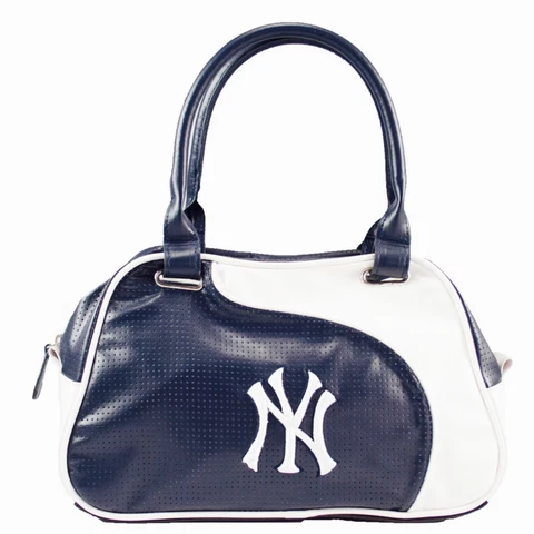MLB New York Yankees Perfect Bowler Purse Hand Bag Cover