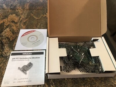 US Robotics USR5699B 56K V.92 Internal PCI Faxmodem For Windows 2003 - Image 1 of 4
