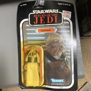 1983 Star Wars Squid Head Action Figure Return of the Jedi Kenner ~ Sealed ~ - Picture 1 of 10