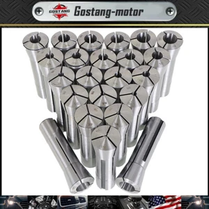 23 Piece R8 Collet Set Fractional 1/16" To 3/4" High Precision For Bridgeport - Imagen 1 de 9
