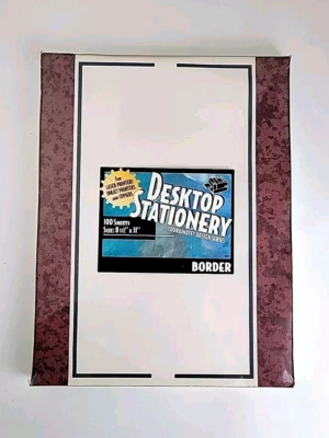 100 hojas de borde para certificados, tarjetas de tienda, invitaciones, menús, letreros, etc. Foto 1 de 2