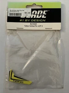 Blade BLH3320 Yellow Vertical Fin with Decal: nCP X - Picture 1 of 2