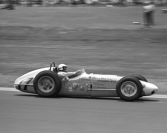 1962 Indy Racecar Driver ROGER MCCLUSKEY 8x10 Photo Indianapolis 500 Poster - Image 1 of 1