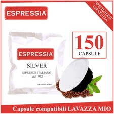 150 Capsule Cialde compatibili Lavazza a modo mio ® ESPRESSIA miscela SILVER