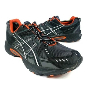 Mens Asics Shoes 11.5 US - 46 EURO A66o215 FY Charcoal Gray Black T233N - Picture 1 of 8