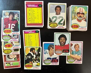 1976 Topps Football Lot 119 Stars, Commons, Checklists, Low-grade - Picture 1 of 1