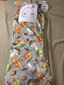Shroom + Oak Blanket Mushroom Blanket Soft Fleece Plush Shroom Boho Throw 50x70 - Picture 1 of 4