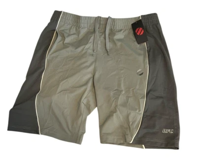UFC SIDE WINDER PROMOTER SHORT XXL Gray/Steel Gray Men's Moisture Wicking NWT - Image 1 of 4
