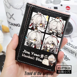 Honkai Impact 3 Geldbörse Mode Anime Jing Yuan Etui Notecase Kartenpackung Geschenk #8 - Bild 1 von 9