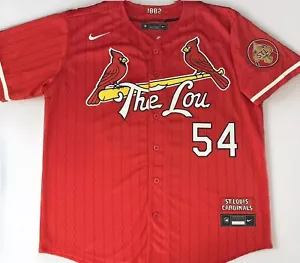 Maglia Sonny Gray #54 Large St Louis Cardinals City Connect completamente ricamata - Foto 1 di 11
