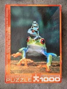 Jigsaw Puzzle Red Eyed Tree Frog Eurographics 1000 Pcs Biology  - Picture 1 of 4